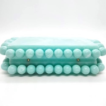 CUXVA Acrylic Evening Clutch - Elegant & Versatile Handbag