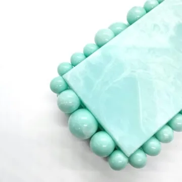 CUXVA Acrylic Evening Clutch - Elegant & Versatile Handbag