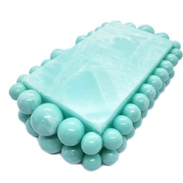 CUXVA Acrylic Evening Clutch - Elegant & Versatile Handbag