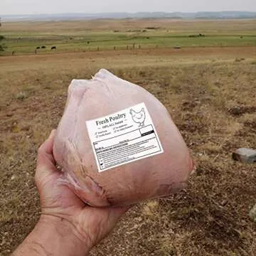 Durable Poultry Freezer Labels for Professional Packaging
