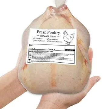 Durable Poultry Freezer Labels for Professional Packaging