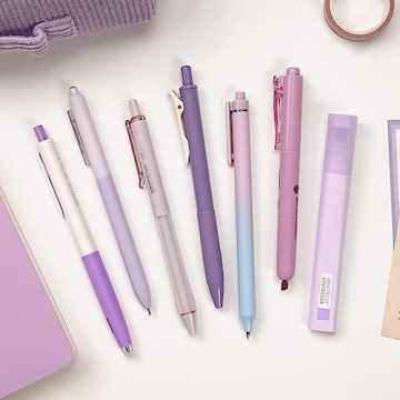 WRITECH Aesthetic Gel Pens & Highlighters Set for Creatives