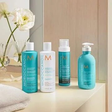Moroccanoil Smoothing Shampoo and Conditioner Bundle, 8.5 oz Set