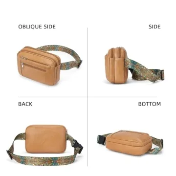 BOSTANTEN Fanny Packs for Women Cross Body Bag Fashionable Waist Bag