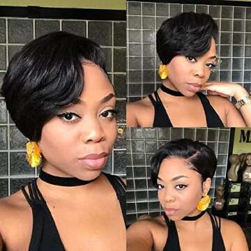 Stylish West Kiss Pixie Cut Wig for Every Occasion
