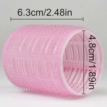 Self Grip Hair Roller Curlers Set for All Hair Types
