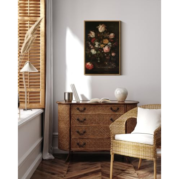 Vintage Framed Floral Wall Art for Stunning Decor