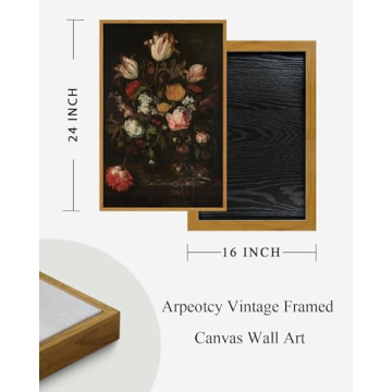 Vintage Framed Floral Wall Art for Stunning Decor