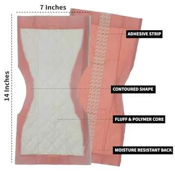 Extra Large Super-Absorbent Pads for Postpartum Care