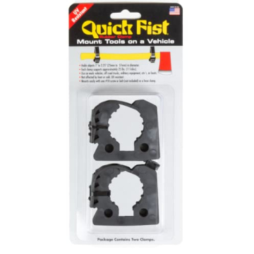 END OF ROAD Original Quick Fist Clamp for mounting tools & equipment 1" - 2-1/4" diameter, 2 Count (...