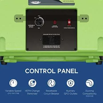 ALORAIR 3 Stage Air Scrubber with MERV-10 HEPA Filter
