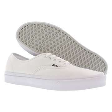Vans U Authentic Unisex Adults’ Sneakers in True White