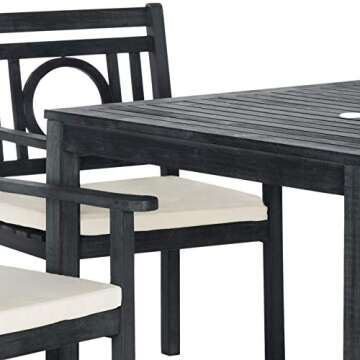 SAFAVIEH Outdoor Living Collection Montclair 5-Piece Dining Set