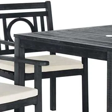 SAFAVIEH Outdoor Living Collection Montclair 5-Piece Dining Set
