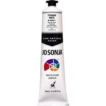 Jo Sonja Acrylics 75ml Tube - Premium Titanium White