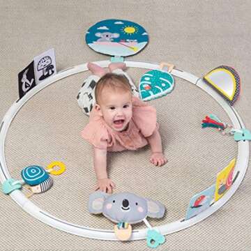 Taf Toys All Around Me Activity Hoop | Developmental Hoop, Prefect for Newborns and up, with 24 Deve...