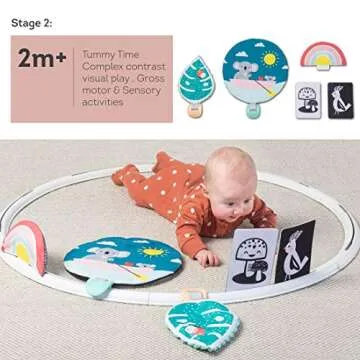 Taf Toys Activity Hoop for Newborns | 24 Activities Included