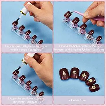 5 Boxes Fall Nail Decals for Creative Autumn Manicures