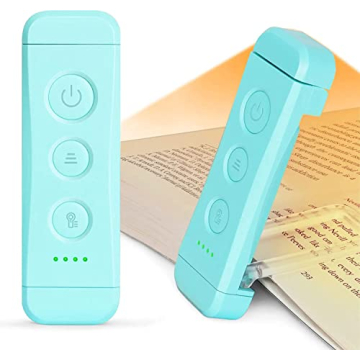Rechargeable Clip-on Book Light with Dimmable Brightness