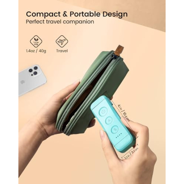 Rechargeable Clip-on Book Light with Dimmable Brightness