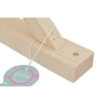 OVOV Wood Shelf Bracket for Stylish DIY Decor