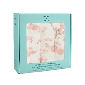 aden + anais Snuggle Knit Newborn Gift Set for Babies 0-3 Months