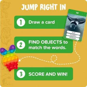 National Geographic - Outdoor Scavenger Hunt Card Game for Kids 4 & Up - Fun Summer & Outside Activity - Gifts for Boys & Girls Ages 4, 5, 6, 7, 8, 9