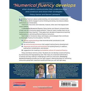 Developing Numerical Fluency: Making Numbers, Facts, and Computation Meaningful