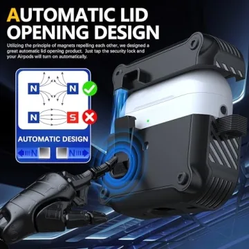 Shockproof AirPods Pro Case with Lock Clip