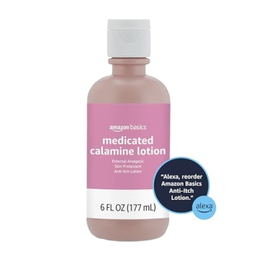 Relieve Itching Fast with Amazon Basics Calamine Lotion