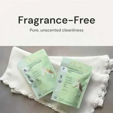 Grab Green Newborn Baby Laundry Detergent Pods, 60 Loads, Fragrance Free, Mineral Based, Non-Toxic, Stain Remover