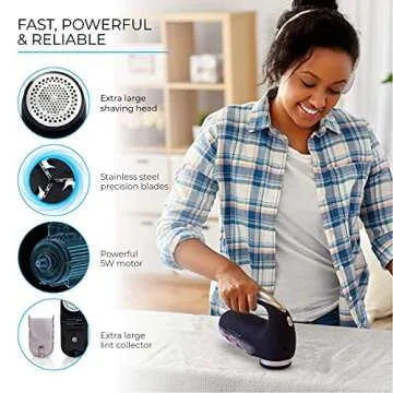 Wonder Lint Fabric Sweater Shaver for All Fabrics