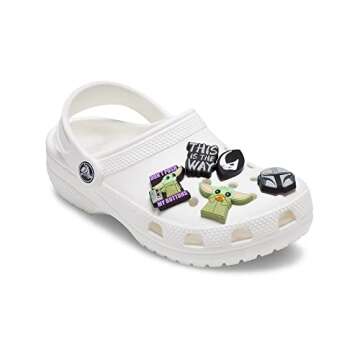 Crocs Jibbitz Multi-Pack Star Wars Shoe Charms | Jibbitz for Crocs, Mandalorian, One Size
