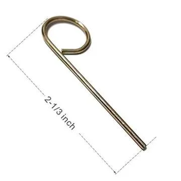 Interior Bathroom Door Key, Bedroom Emergency Door Key Pin for Door Knob Lock - Set of 6