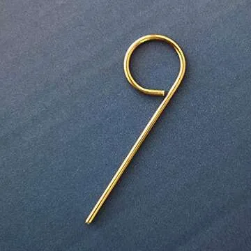 Interior Bathroom Door Key, Bedroom Emergency Door Key Pin for Door Knob Lock - Set of 6