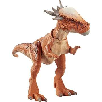 Jurassic World Savage Strike Dinosaur Action Figures in Smaller Size with Unique Attack Moves like Biting, Head Ramming, Wing flapping, Articulation and More