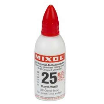 Mixol Universal Tints, Oxide White #25, 20ml