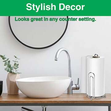 Copper Paper Towel Holder for Stylish Kitchens