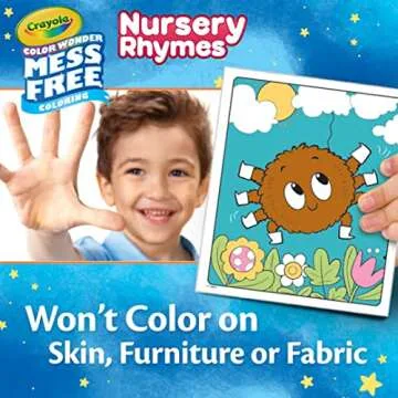 Crayola Color Wonder Nursery Rhymes, Mess Free Coloring Pages & Markers, Gift for Kids, Age 3, 4, 5, 6