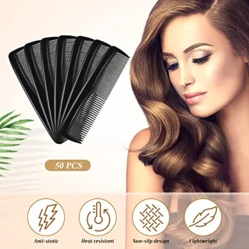 Didaey 50 Pcs Pocket Combs Durable Grooming Accessories