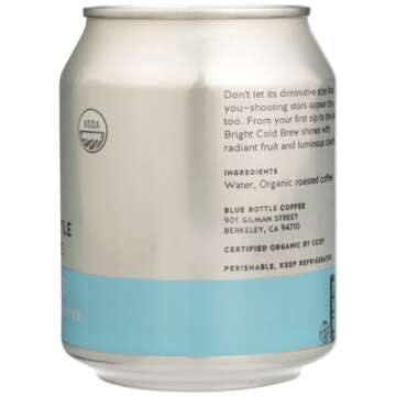 Blue Bottle Coffee medium roast - Cold Brew Coffee (6 pack) 8oz can
