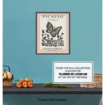 Pablo Picasso Modern Art Print - 8x10 Unframed Wall Art