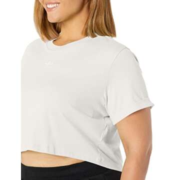 adidas Originals Women's Tee, Wonder White, X-Small