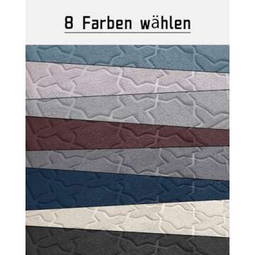 Yimobra Cat Litter Mat, 35.4"x23.6" Litter Box Mat with Litter Lock Mesh, Soft Cat Litter Mat Litter Trapping Mat, Easy to Clean, Non-Slip, Water Resistant, Litter Free Floors, Black