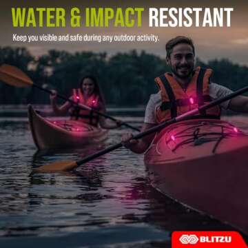 LED Safety Light Pack for Outdoor Night Activities