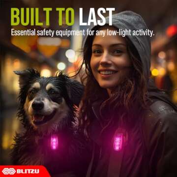 LED Safety Light Pack for Outdoor Night Activities