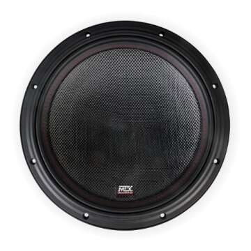 MTX Audio 7515-22 75 Series Subwoofers with Inverted Apex Surround