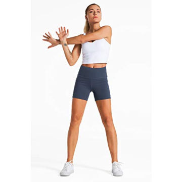 Dragon Fit High Waist Yoga Shorts with Pockets and Tummy Control