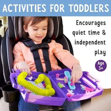 Creativity for Kids Sensory On The Go Kit: Magical Playground - Sensory Bins for Toddlers Ages 3-5+, Unicorn Gifts for Girls, Preschool and Toddler Toys