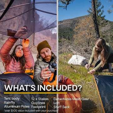 Featherstone UL Granite: Lightweight 2 Person Backpacking Tent